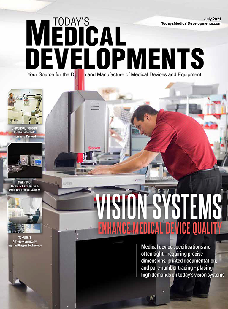 Today's Medical Developments - July 2021 Cover